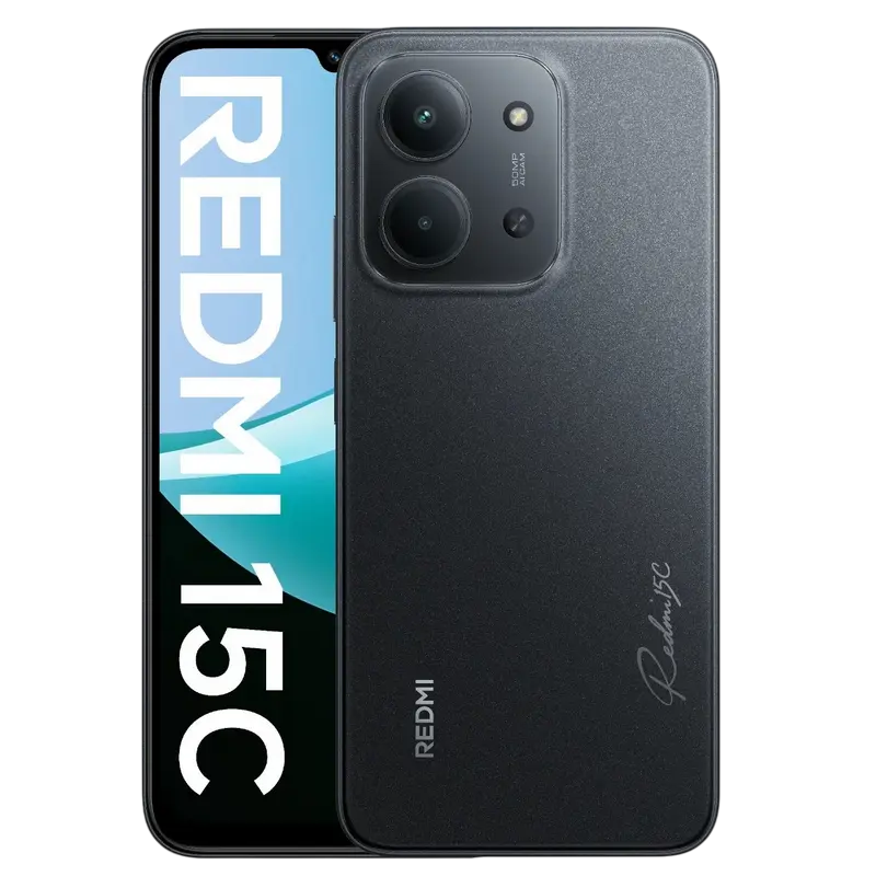 Смартфон Xiaomi Redmi 15C, 4Гб/256Гб, Midnight Black