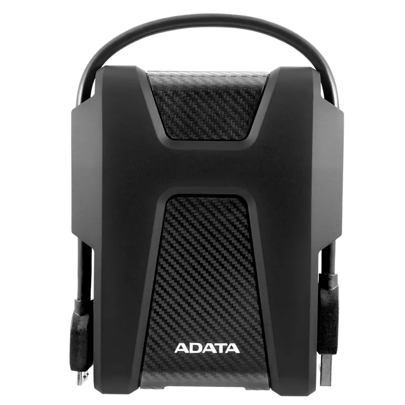 Внешний портативный жесткий диск ADATA HD680, 2 ТБ, Чёрный (AHD680-2TU31-CBK)