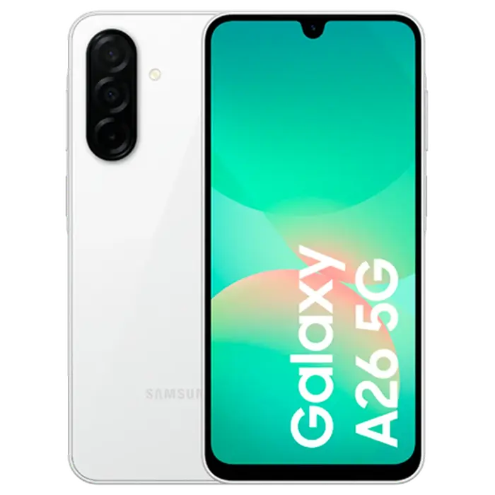 Смартфон Samsung Galaxy A26, 8Гб/256Гб, Белый, iphone, xiaomi, samsung, oppo, чехол, стекло