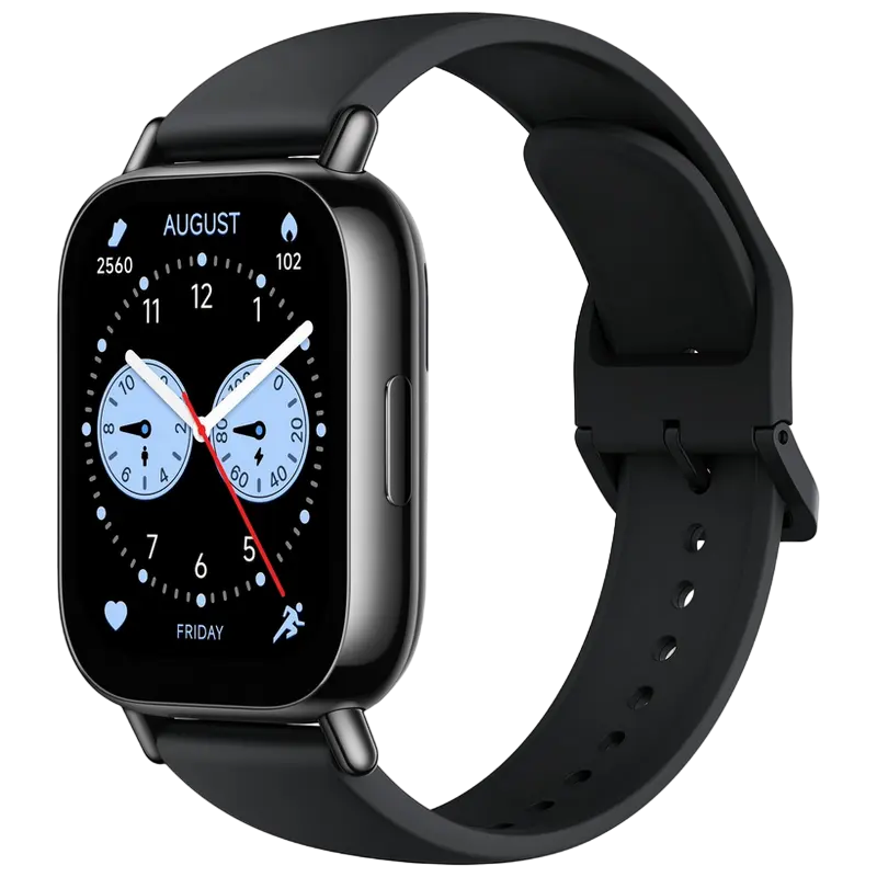 Умные часы Xiaomi Redmi Watch 5 Lite, Чёрный, iphone, xiaomi, samsung, oppo, чехол, стекло