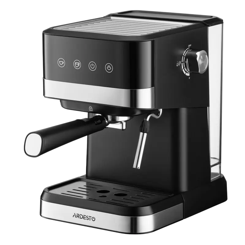 Кофеварка рожковая Ardesto YCM-E1700, 1050Вт, Черный