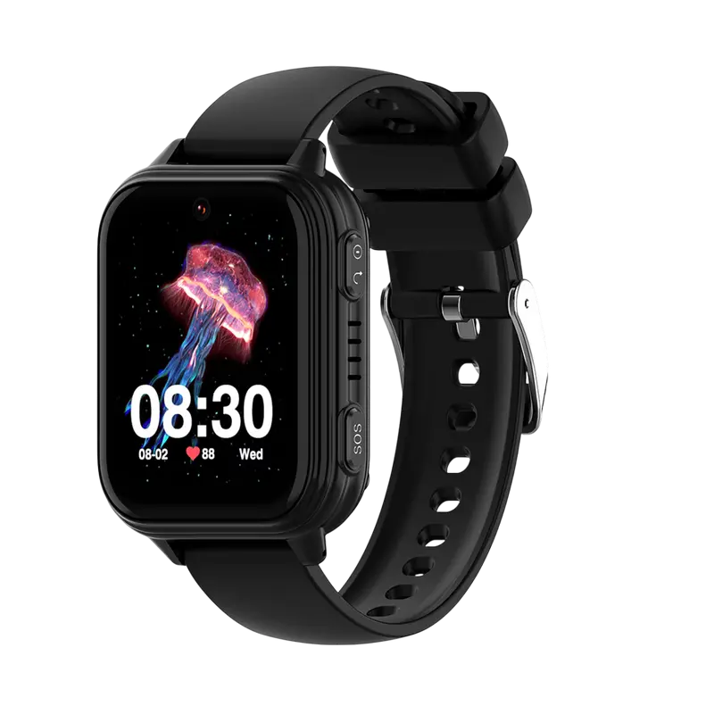 Детские часы Wonlex KT33, Чёрный, iphone, xiaomi, samsung, oppo, чехол, стекло