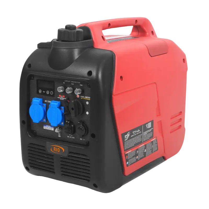 Бензиновый генератор RID RCS 3001, 230В, удлинители, ups, стабилизаторы