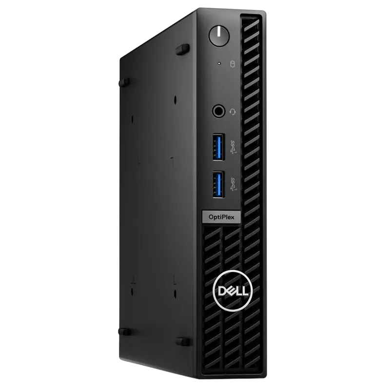 Мини ПК DELL OptiPlex Micro (7010), Tiny, Intel Core i3-13100T, 8Гб/256Гб, Intel UHD Graphics 730, Linux Ubuntu