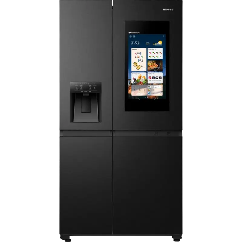 Холодильник Hisense RS9P628GPFE, Чёрный