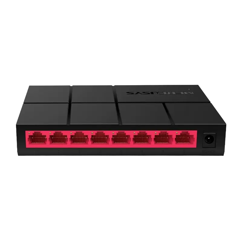 Mercusys MS108G, 8-портовый настольный коммутатор 10/100/1000 Мбит/с,Роутеры, Модемы, свичь, usb на lan
