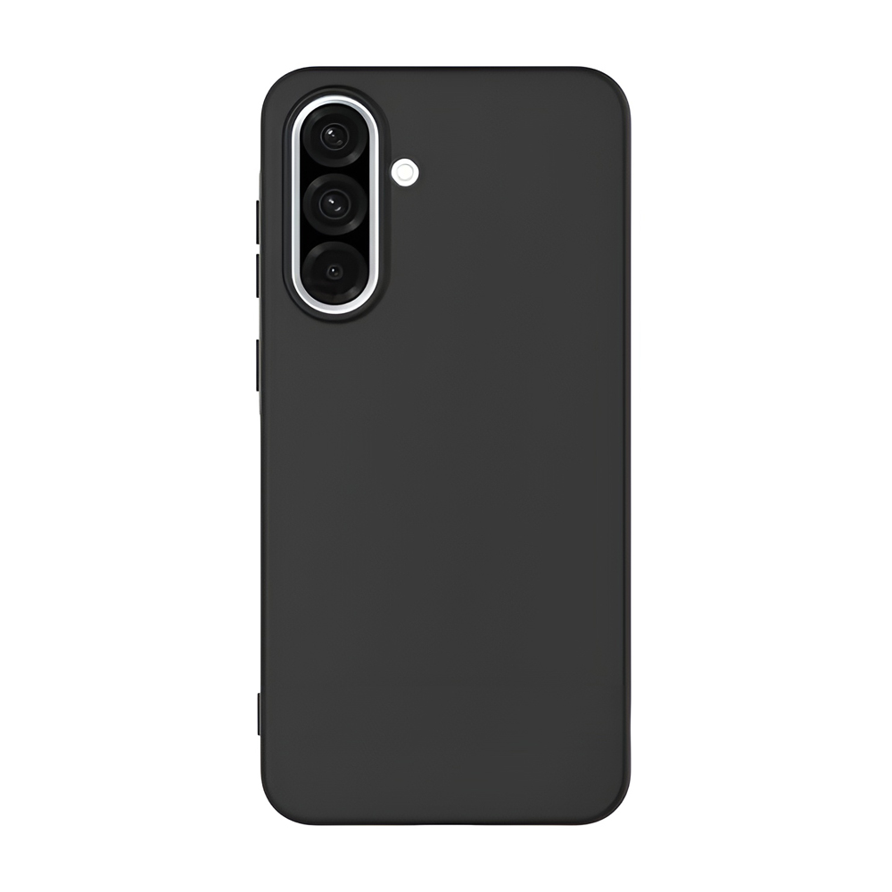 WOO Case Liquid Silicone Samsung A57 5G, Black