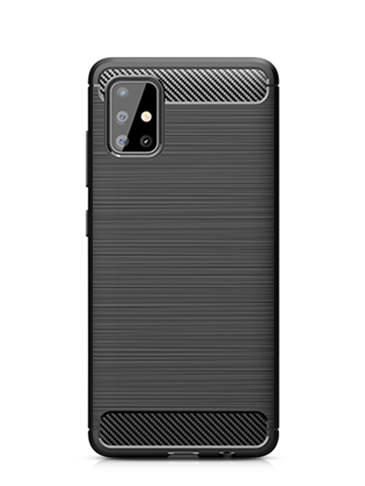 HMTCTPUSAMA71BK | HELMET Carbon Fiber Armour Case - SAM A71, Black		, iphone, xiaomi, samsung, oppo, чехол, стекло