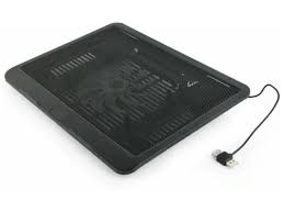 Notebook Cooling Pad Gembird NBS-1F15-04, up to 15.6, 1x120mm, USB Passthrough, LED light, acer,asus,lenovo,hp,dell,планшеты,чехол для планшета, подставка для ноутбука, зарядка для ноутбука