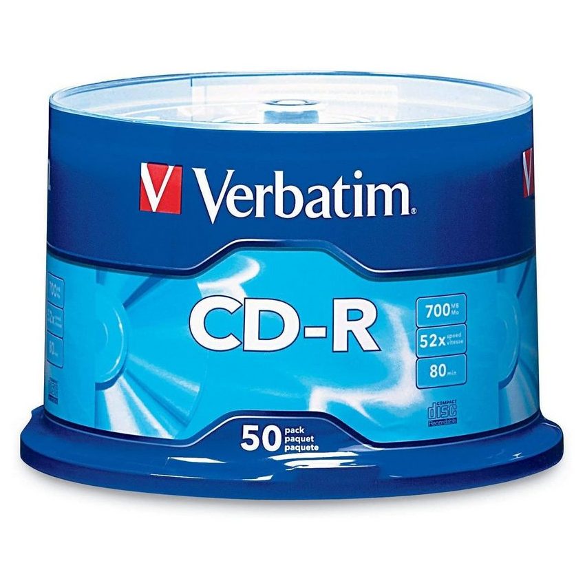 CD-R  50*Spindle, Verbatim, 700MB, 52x, Extra protection