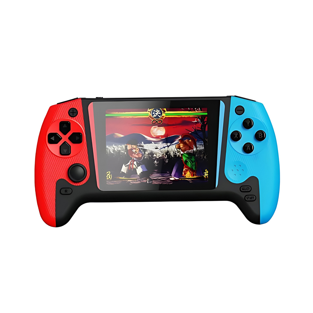 Game Console Q21 Handheld, 3.5" LCD Screen, Retro Games, Black