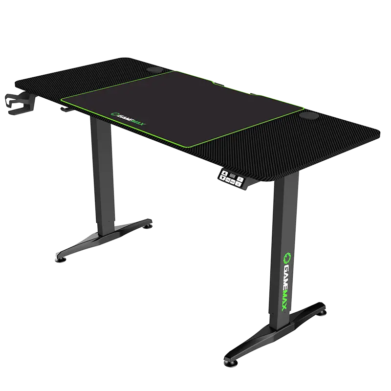 Игровой стол Gamemax D140-Carbon-EC, Чёрный