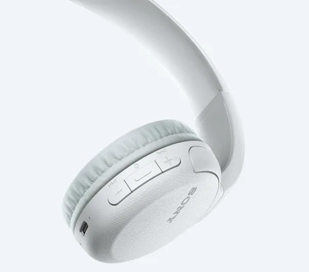 Bluetooth Headphones SONY WH-CH510, White, EXTRA BASS™ Bluetooth Headphones SONY WH-CH510, White, EXTRA BASS™