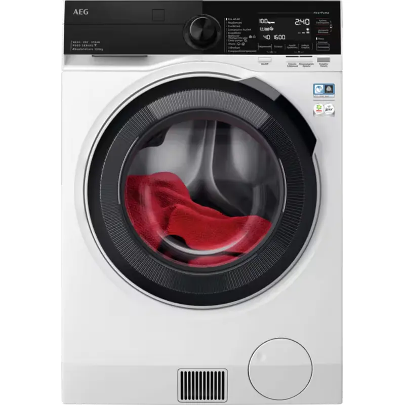 Стирально-сушильная машина AEG LWR98165NXE, 10кг, Белый