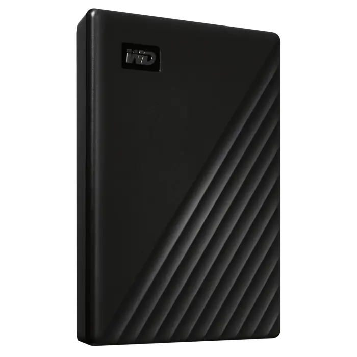 Внешний портативный жесткий диск Western Digital WD My Passport,  2 TB, Чёрный (WDBYVG0020BBK-WESN),процессоры ,оперативная память, ssd, M2, hdd, кейсы