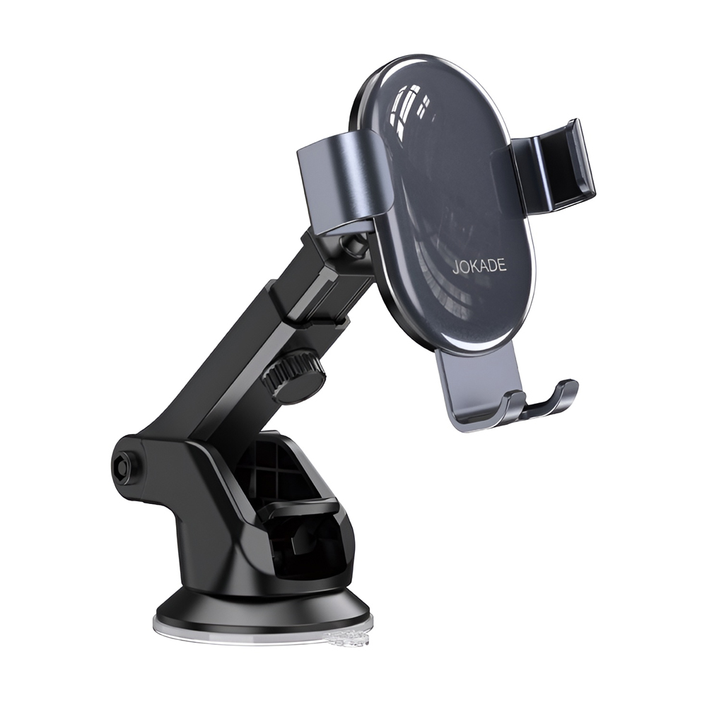 Jokade Car Holder Suction Cup Telescopic Gravity JE037, Black