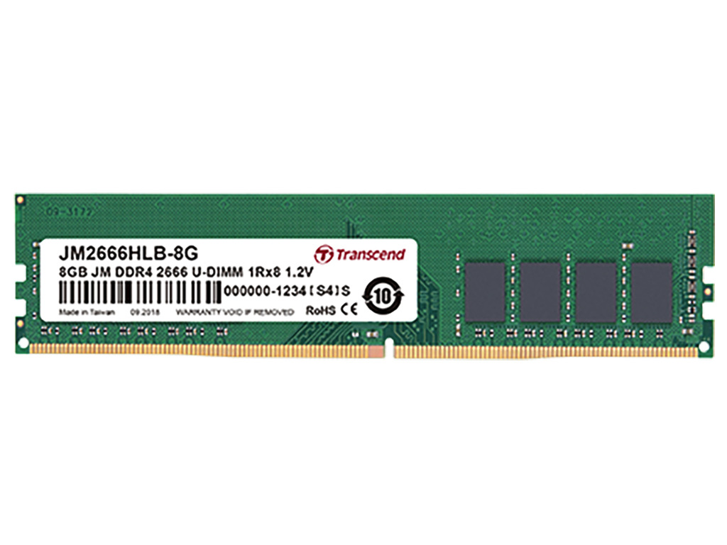 8GB DDR4- 3200MHz Transcend PC25600, CL22, 288pin DIMM 1.2V,процессоры ,оперативная память, ssd, M2, hdd, кейсы