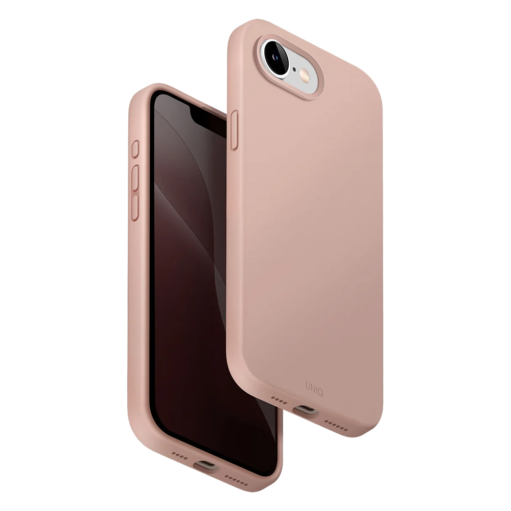 Uniq Case for iPhone 16E/iPhone 17E Hybrid Magclik Charging Lino, Pink