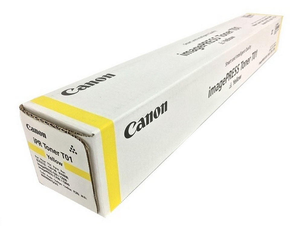 Toner Canon T01 Yellow (1040g/appr. 39 500 pages 5%) for imagePRESS C8xx,C7xx,C6xx,C6x