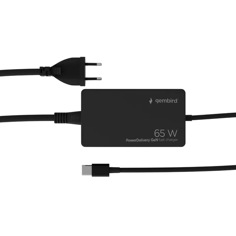 Универсальный адаптер питания Gembird NPA-AC-PDQC65-01, 65Вт, acer,asus,lenovo,hp,dell,планшеты,чехол для планшета, подставка для ноутбука, зарядка для ноутбука