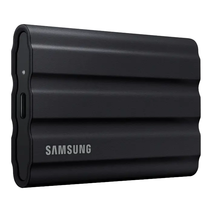 Внешний портативный SSD накопитель Samsung T7 Shield, 2 ТБ, Синий (MU-PE2T0S/AM)