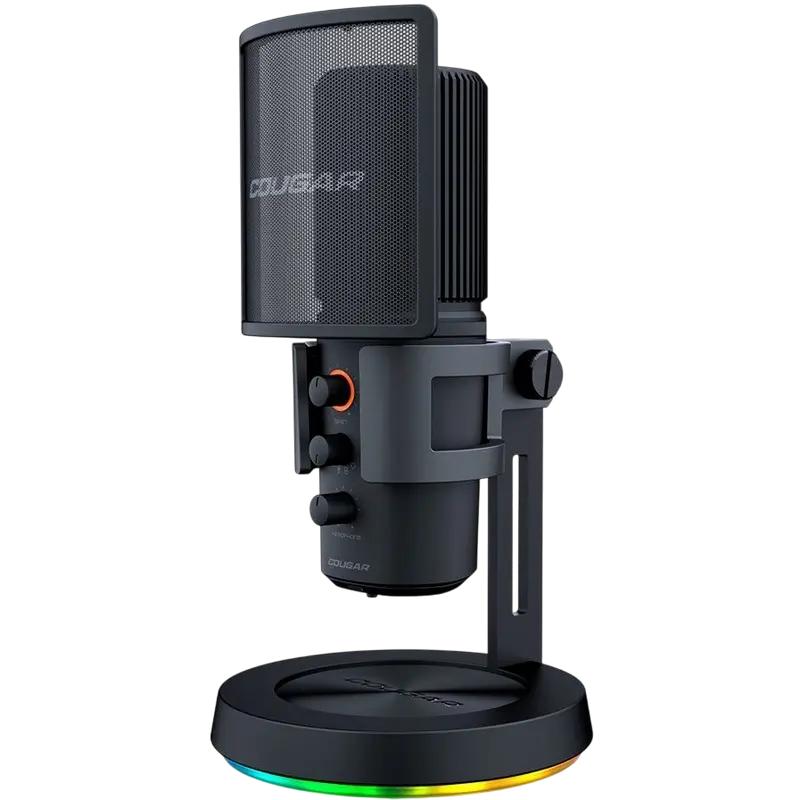 Игровой Микрофон Cougar Screamer-X, Проводной аналоговый, Черный