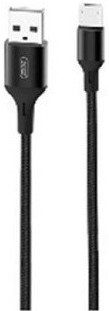 Micro-USB Cable XO, Braided NB143, 2M, Black