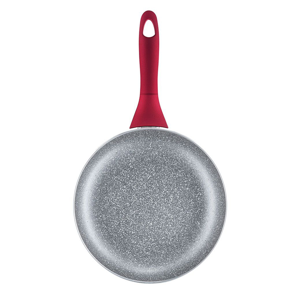 Ambition, Frying Pan, Jasper, Qualum Basic Stone Coating, 28 Cm, Aluminium, Plastic