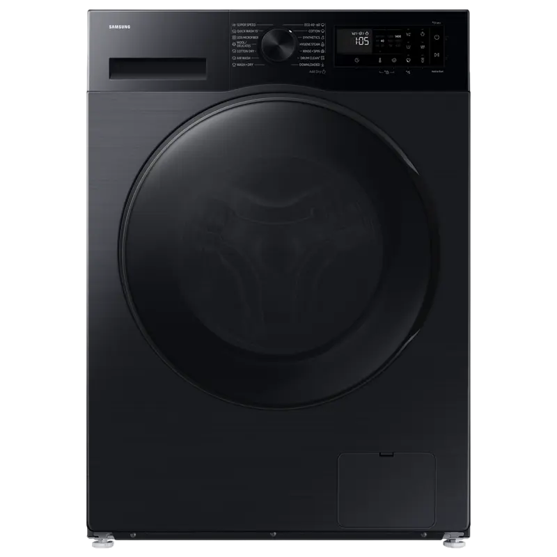 Стирально-сушильная машина Samsung WD90DG5G34BBLE, 9кг, Черный