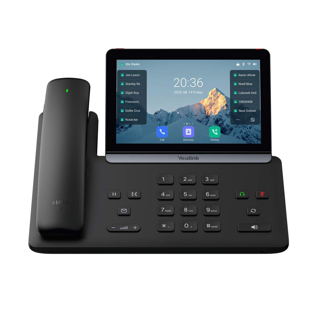Telefon YEALINK T88W IP-Phone 7'' Touch WiFi 1024x600/84 Kurzwahl/16xSIP/BT/WiFi