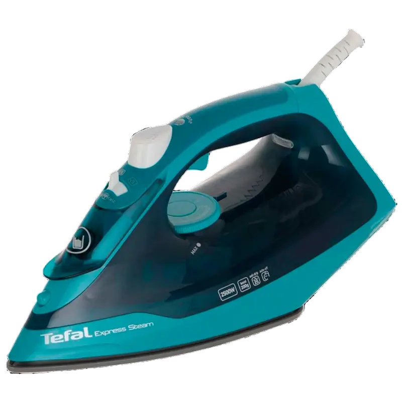 Утюг Tefal FV2867E0, 2400Вт, Бирюзовый