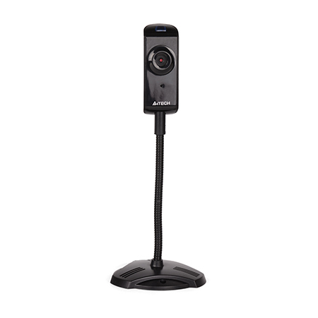 PC Camera A4Tech PK-810G, 480p, Glass lens, Built-in Microphone, 360° Rotation, Anti-glare Coating