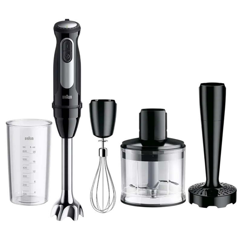 Погружной блендер Braun MQ 55307 MBK, Чёрный