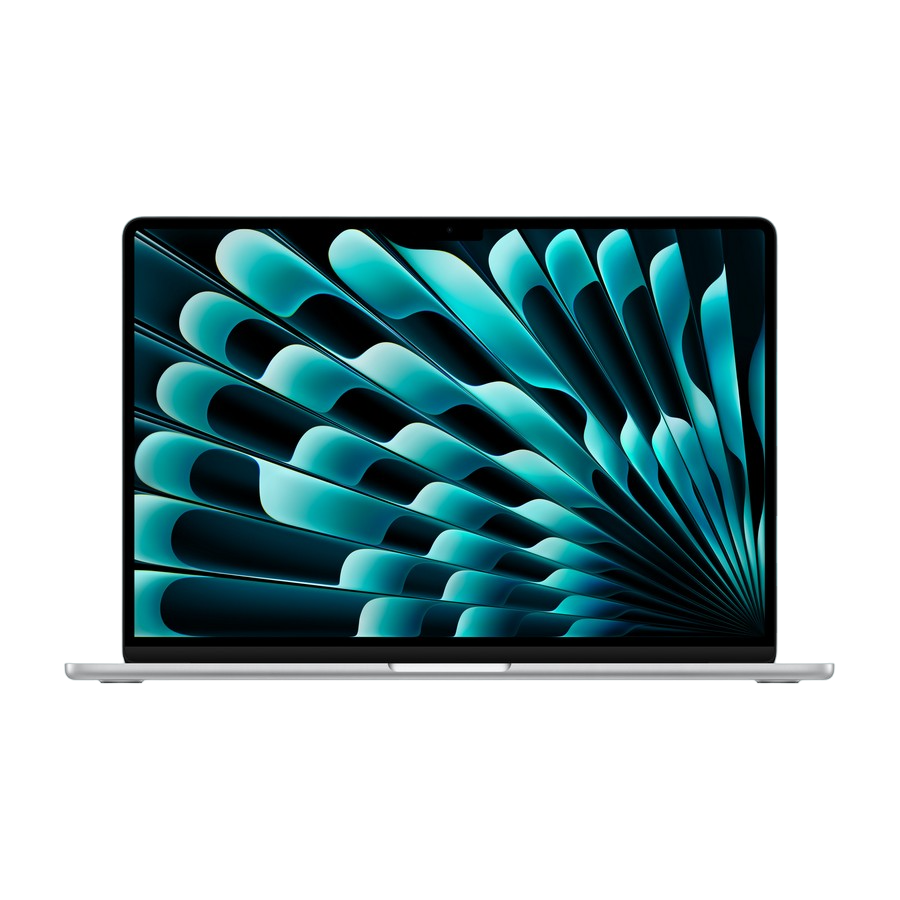 Ноутбук 15,3" Apple MacBook Air A2941, Серебристый, M2 with 8-core CPU and 10-core GPU, 8Гб/512Гб, macOS Ventura