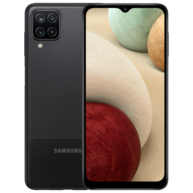 Mobile Phone Samsung A12 3/32 Black, iphone, xiaomi, samsung, oppo, чехол, стекло