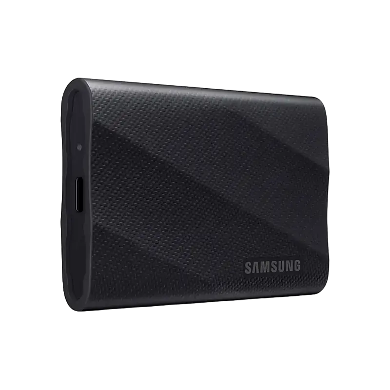 Внешний портативный SSD накопитель Samsung T9, 4 ТБ, Чёрный (MU-PG4T0B/WW)