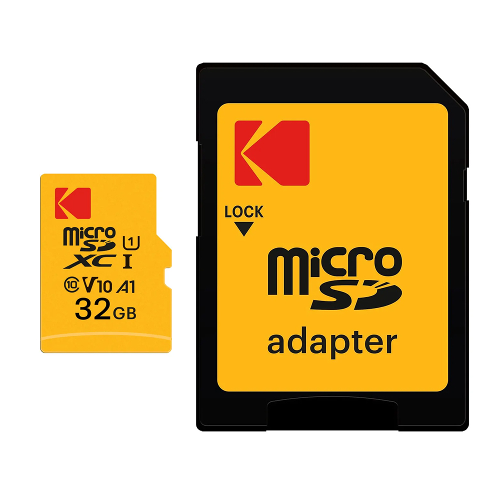 Kodak MicroSDXC 32GB UHS-I U1 V10 A1 + Adapter