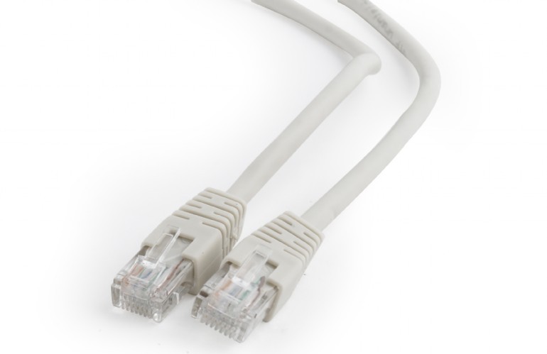 Патч-корд Cablexpert PP6U-0.25M, Cat6 UTP, 0,25м, Серый