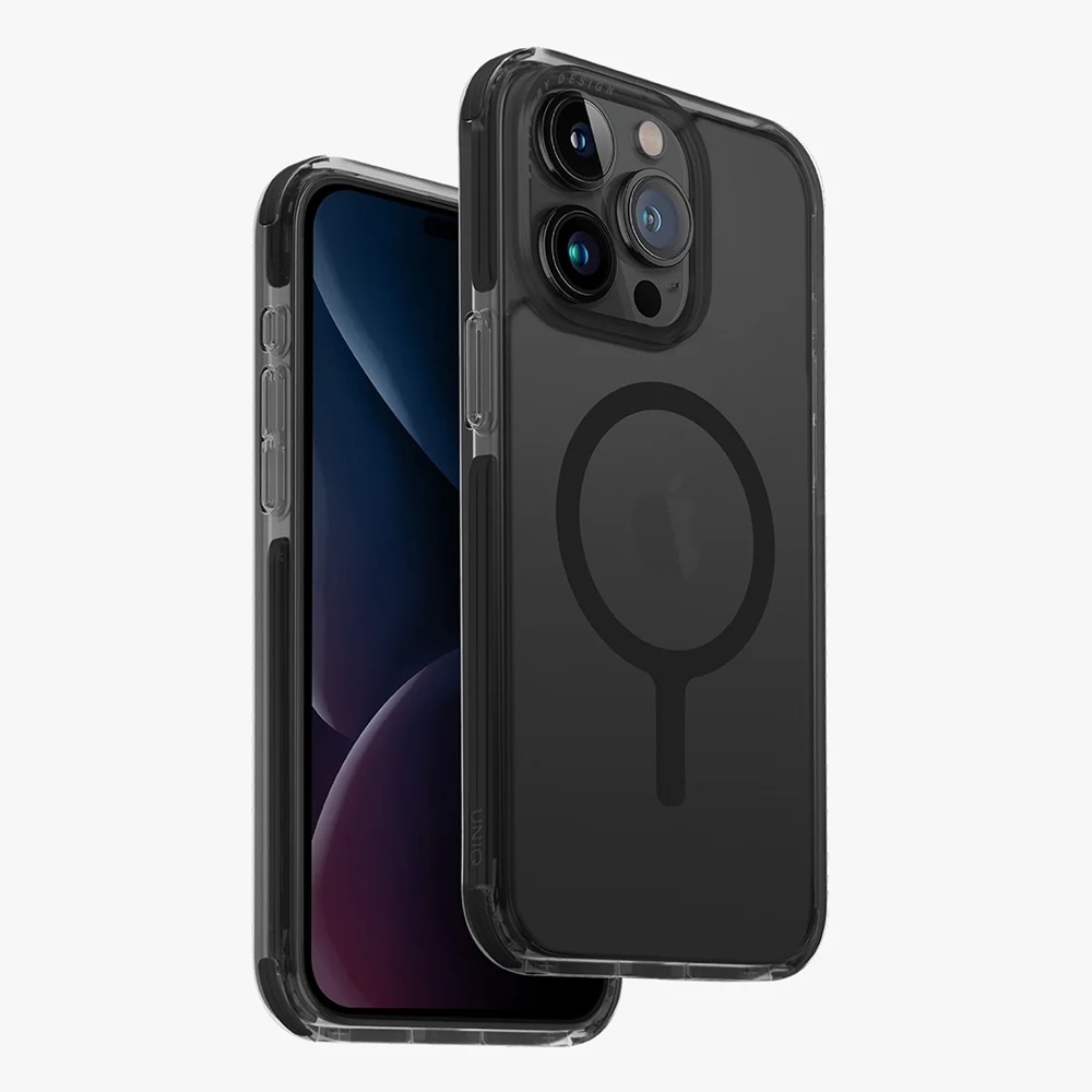 Uniq Case Hybrid Combat for iPhone 15 Pro Max, Black