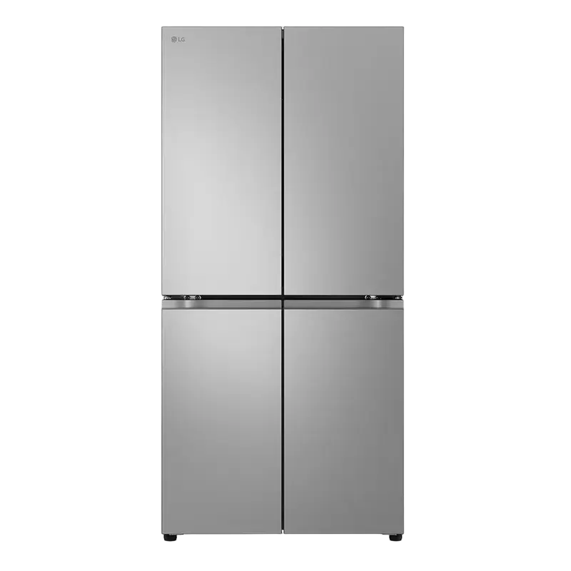 Холодильник LG GMB860PYDE, DoorCooling+, Серебристый