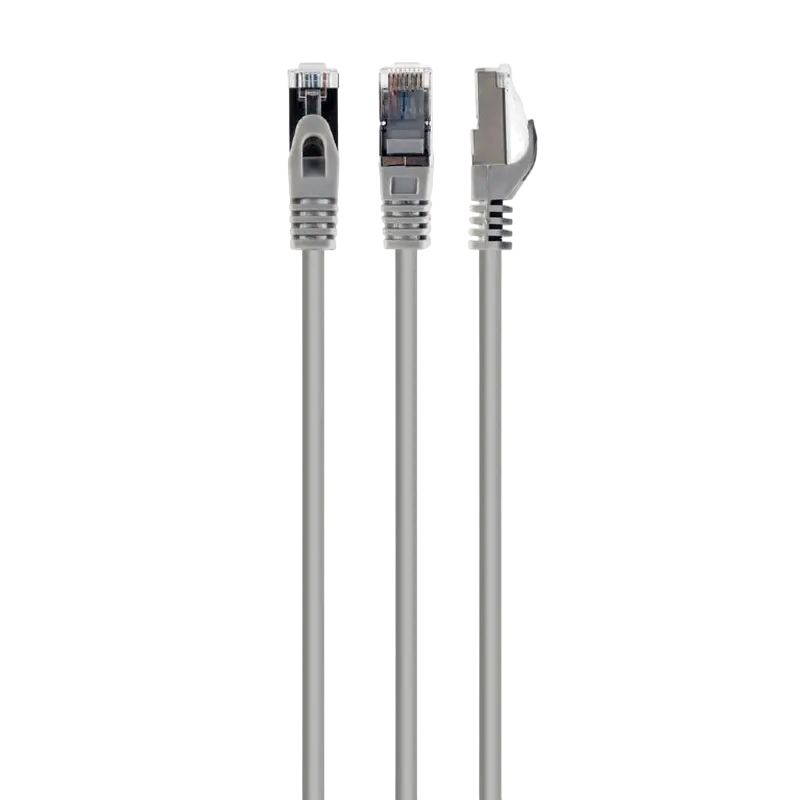 Патч-корд Cablexpert PP6A-LSZHCU-15M, Cat6 FTP, 15м, Серый
