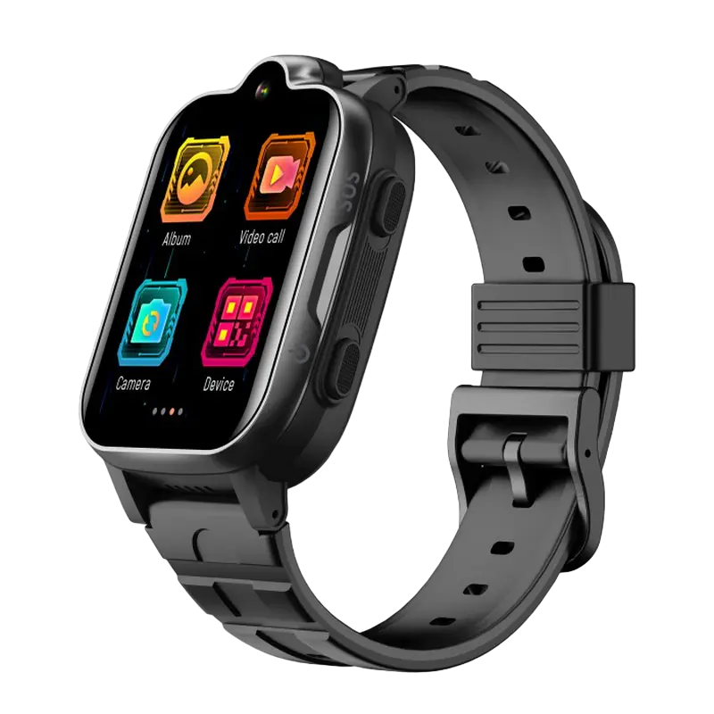 Детские часы Wonlex CT08, Чёрный, iphone, xiaomi, samsung, oppo, чехол, стекло