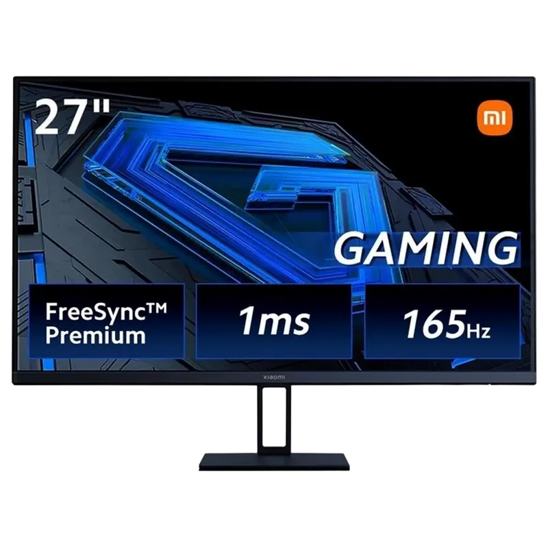 27" Игровой монитор Xiaomi G27i, IPS 1920x1080 FHD, Чёрный