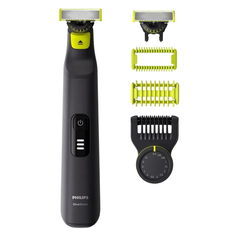 Мужской Триммер Philips QP6542/15 OneBlade Pro 360, Чёрный
