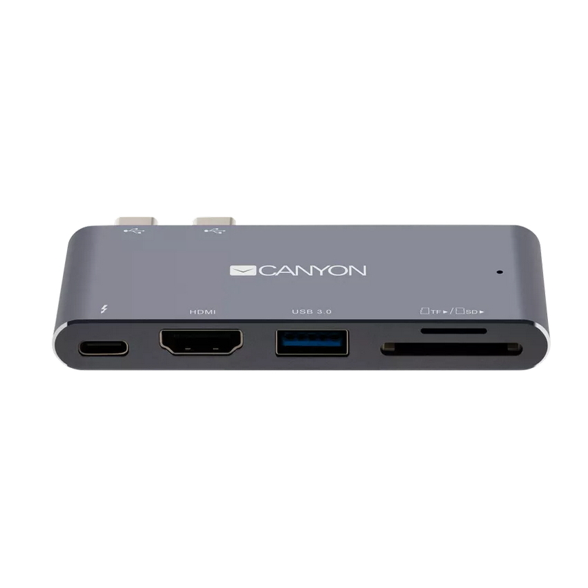 Docking Station Canyon DS-5 for MacBook, 5-in-1, Thunderbolt 3, USB3.0, HDM, SD, MicroSD, PD 100W, A