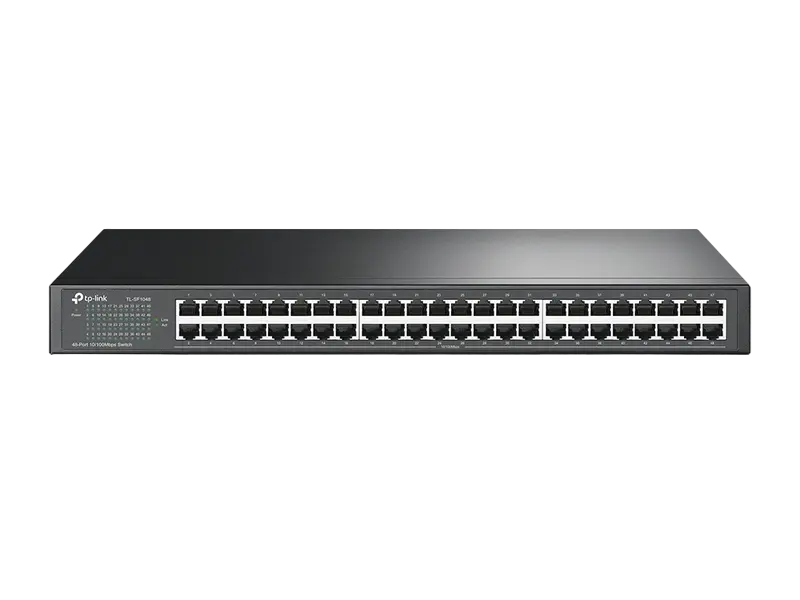 Сетевой коммутатор TP-LINK TL-SF1048, 48x 10/100 Мбит/с,Роутеры, Модемы, свичь, usb на lan