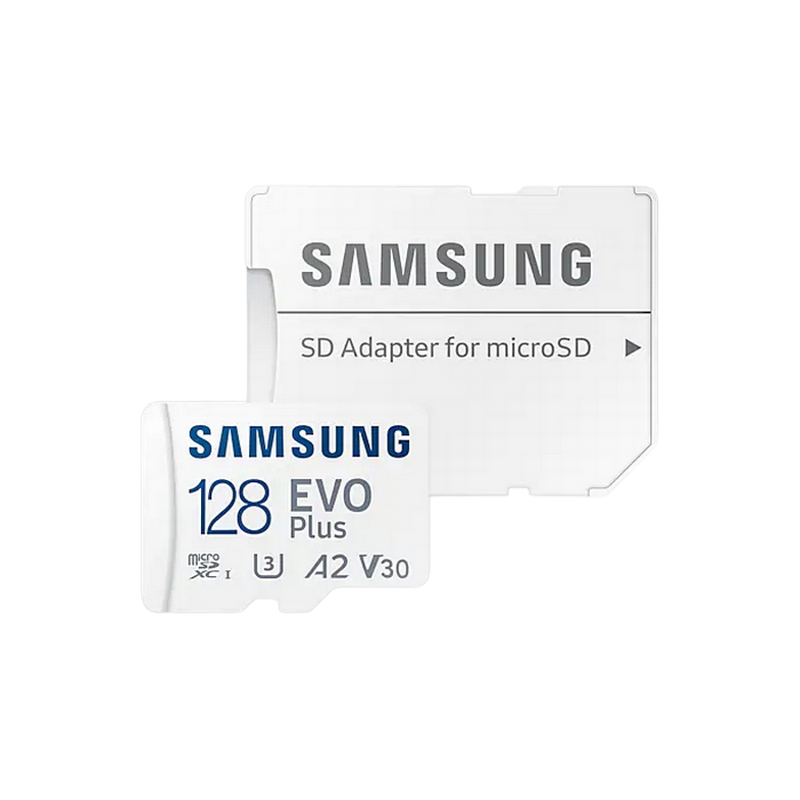 Карта памяти Samsung EVO Plus MicroSD, 128Гб (MB-MC128KA/EU)