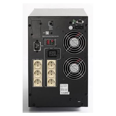 UPS PowerCom VGS-10K, 10000VA/9000W, Tower, Online, LCD, USB,SNMP SLOT,Ex. Batt. Con.,Terminal Block