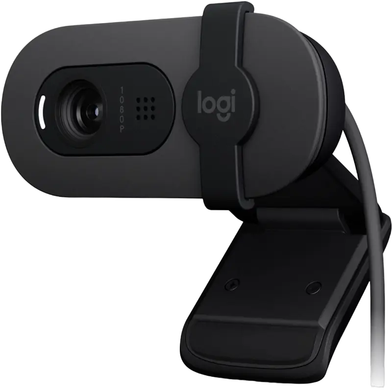 Веб-камера Logitech BRIO 100, 1920x1080, Чёрный, клавиатуры ,мышки ,веб камера ,коврики ,флешки , 16gb, 32gb,64gb,128gb,256gb,512,microsd,sd