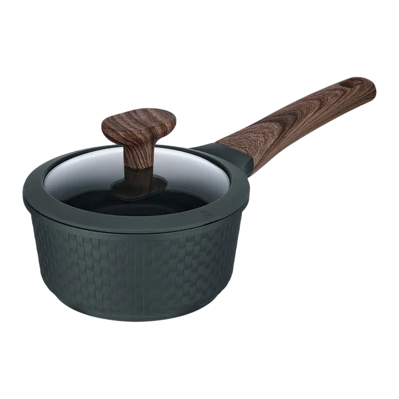 Ковш RESTO 93900, 1,3л, 16см, Чёрный